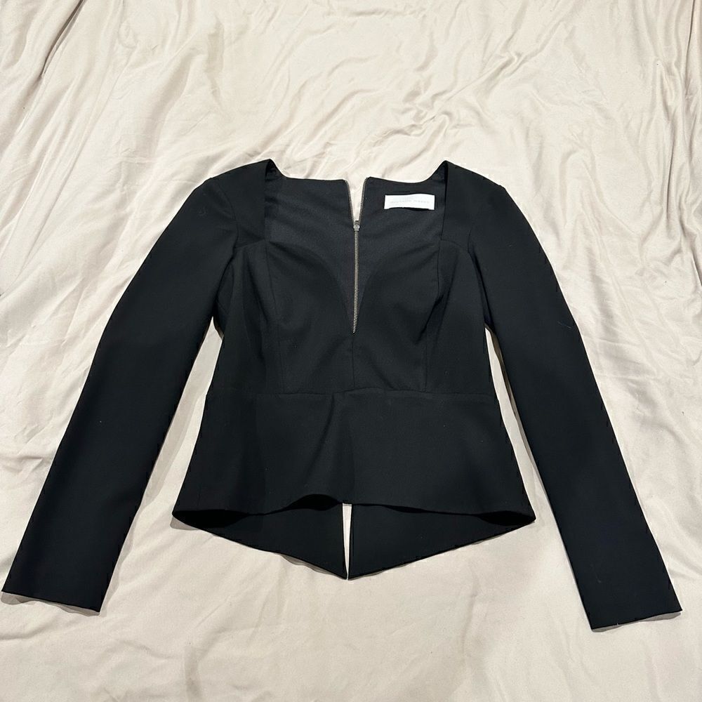 Michelle Mason top size M black  blouse
